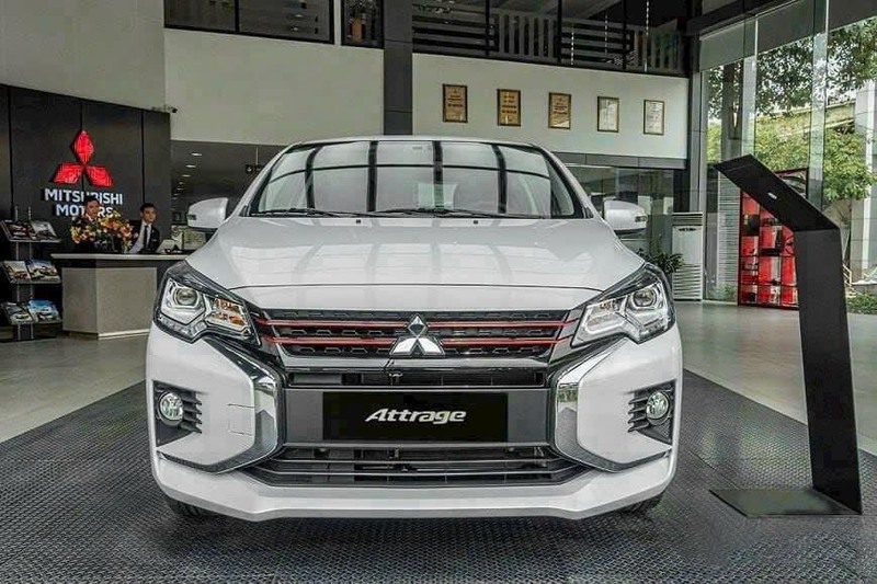 Mitsubishi Attrage CVT màu Trắng