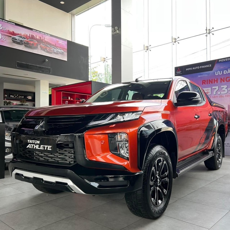 Mitsubishi Triton 4x2 AT Athlete: Giá xe, Thông số kỹ thuật & Chính sách khuyến mãi mới nhất